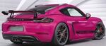AILERON DE COFFRE A COL DE CYGNE PORSCHE CAYMAN 718 "CS STYLE" (2016/2025)