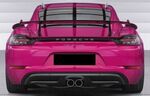 AILERON DE COFFRE A COL DE CYGNE PORSCHE CAYMAN 718 "CS STYLE" (2016/2025)