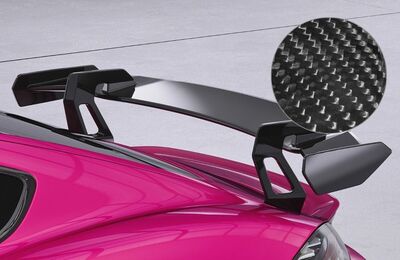 AILERON DE COFFRE A COL DE CYGNE PORSCHE CAYMAN 718 "CS STYLE" (2016/2025)