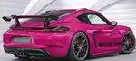 AILERON DE COFFRE A COL DE CYGNE PORSCHE CAYMAN 718 "CS STYLE" (2016/2025)