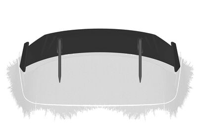 AILERON DE TOIT A COL DE SIGNE VW GOLF VIII STANDARD,R LINE OU GTE CS STYLE (2011/2019)