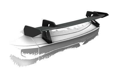 AILERON DE COFFRE A COL DE SIGNE CUPRA TAVASCAN CS STYLE (2024+)