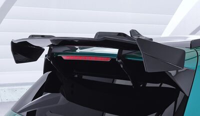 AILERON DE TOIT A COL DE SIGNE VW GOLF VIII GTI / GTD OU R CS STYLE (2011/2019)