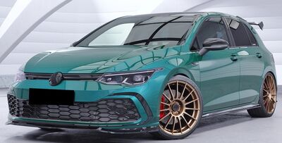 AILERON DE TOIT A COL DE SIGNE VW GOLF VIII GTI / GTD OU R CS STYLE (2011/2019)