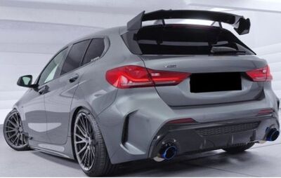 AILERON DE TOIT A COL DE SIGNE BMW SERIE 1 F40 STANDARD OU PACK M CS STYLE (2019/2024)