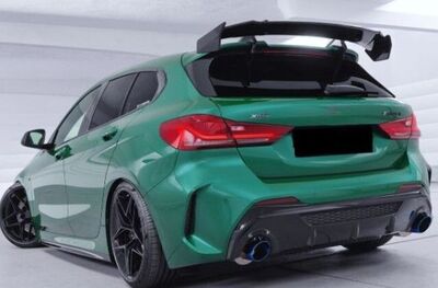 AILERON DE TOIT A COL DE SIGNE BMW SERIE 1 F40 M135I OU PACK SPORT PRO CS STYLE (2019/2024)