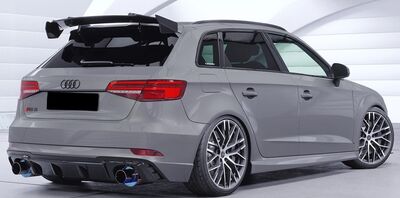 AILERON DE TOIT A COL DE SIGNE AUDI RS3 8V SPORTBACK CS STYLE (2015/2020)