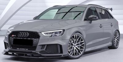 AILERON DE TOIT A COL DE SIGNE AUDI RS3 8V SPORTBACK CS STYLE (2015/2020)