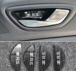 ENJOLIVEURS DE POIGNEES DE PORTES INTERIEURES (AVANT+ARRIERE) RENAULT MEGANE IV RS (2016/2022)