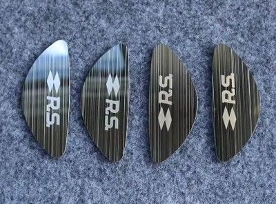 ENJOLIVEURS DE POIGNEES DE PORTES INTERIEURES (AVANT+ARRIERE) RENAULT MEGANE IV RS (2016/2022)