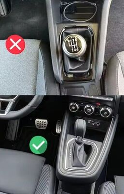 ENJOLIVEUR D'ENTOURAGE DE LEVIER DE VITESSE RENAULT CLIO V BOITE AUTOMATIQUE (2019/2025)