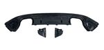 DIFFUSEUR DE PARE CHOC ARRIERE AVEC EMBOUTS POUR AUDI Q5 S LINE FY SUV PHASE 1 (2017/02-2021)