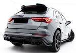 RAJOUT DE DIFFUSEUR ARRIERE AUDI RSQ3 (SUV OU SPORTBACK) "CNC" (2019/2025)