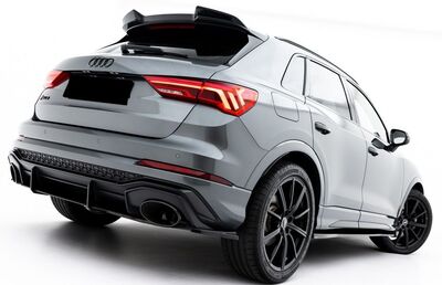 BECQUET DE TOIT AUDI RSQ3 II SUV TYPE"3D GLOSS BLACK"  (2019/2025)