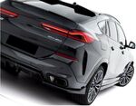 LAME DE PARE CHOC ARRIERE BMW X6 G06 PACK M PHASE 2 LCI  "DTM LOOK"  VERSION 2 (2023+)