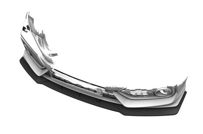 LAME DE PARE CHOC AVANT HONDA CIVIC X SPORT HATCHBACK "CUP" CS STYLE (2015/2021)