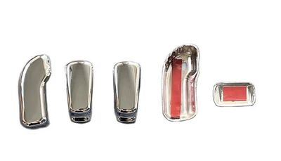 BOUTONS DE REGLAGE DE SIEGES CHROMES RENAULT KOLEOS II (2022+)