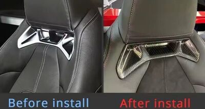 ENJOLIVEURS DE DOSSIERS DE SIEGES EN CARBONE TOYOTA SUPRA MK5 (2019/2025)