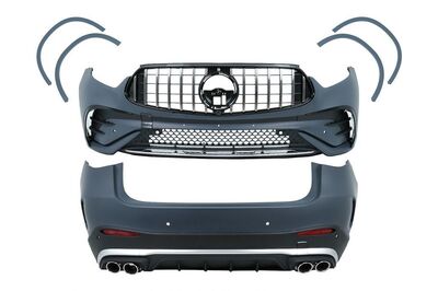 KIT CARROSSERIE COMPLET MERCEDES GLC X254 SUV PHASE 1 STANDARD PANAMERICANA DESIGN 63AMG (2022+)