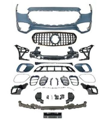 PARE CHOC AVANT MERCEDES CLASSE S W223 LOOK PANAMERICANA GTR PHASE 1 (2021+)
