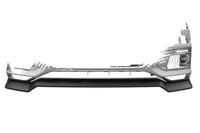 LAME DE PARE CHOC AVANT AUDI Q7 4M STANDARD PHASE 1 CS STYLE "CUP" (2015/07-2019)