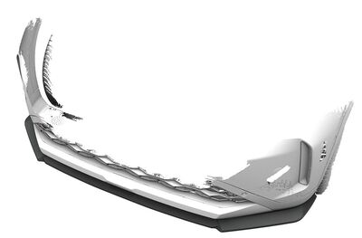 LAME DE PARE CHOC AVANT OPEL FRONTERA "CUP" CS STYLE (2024+)