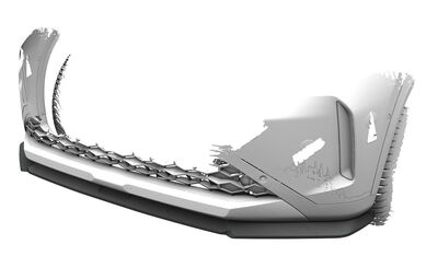 LAME DE PARE CHOC AVANT OPEL FRONTERA "CUP" CS STYLE (2024+)