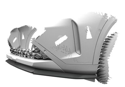 LAME DE PARE CHOC AVANT OPEL FRONTERA "CUP" CS STYLE (2024+)