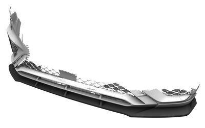 LAME DE PARE CHOC AVANT GENESIS GV70 SPORT (JK1) "CUP" CS STYLE (2024+)