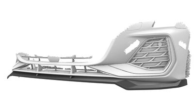 LAME DE PARE CHOC AVANT AUDI A3 8Y S LINE OU S3 PHASE 2 CS STYLE "CUP" (2024+)