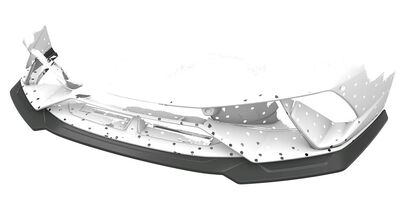 LAME DE PARE CHOC AVANT LAMBORGHINI HURACAN PERFORMANTE "CUP" CS STYLE (2017/2019)