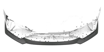 LAME DE PARE CHOC AVANT LAMBORGHINI HURACAN PERFORMANTE "CUP" CS STYLE (2017/2019)