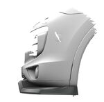 LAME DE PARE CHOC AVANT PORSCHE CAYENNE 958 STANDARD PHASE 2 CS STYLE "CUP" (2014/2018)