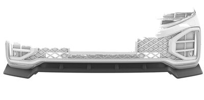 LAME DE PARE CHOC AVANT VW TOUAREG III STANDARD,R LINE OU R PHASE 2 "CUP" CS STYLE (2023+)