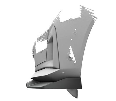 LAME DE PARE CHOC AVANT BMW X3 G45 M50, M Sportpaket, M Sportpaket Pro "CUP" CS STYLE (2024+)