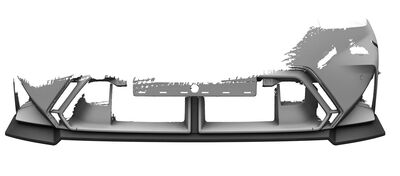 LAME DE PARE CHOC AVANT BMW SERIE 5 M5 G90/G99"CUP" CS STYLE (2024+)