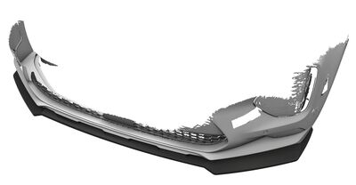 LAME DE PARE CHOC AVANT HYUNDAI SANTA FE STANDARD TYPE TM "CUP" CS STYLE (2018/2024)