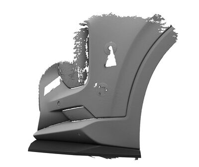 LAME DE PARE CHOC AVANT HYUNDAI SANTA FE STANDARD TYPE TM "CUP" CS STYLE (2018/2024)