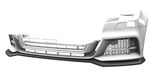 LAME DE PARE CHOC AVANT AUDI A3 8V PHASE 2 LIMOUSINE / CABRIOLET S LINE/S3 OU SPORTBACK / 3 PORTES S LINE/S3 CS STYLE "CUP" (05-2016/2020)