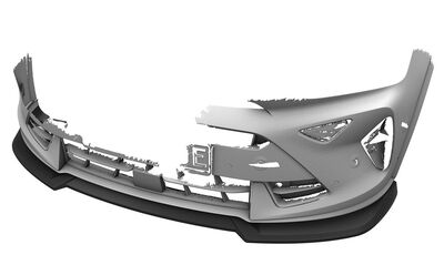 LAME DE PARE CHOC AVANT CUPRA FORMENTOR PHASE 2 "CUP" CS STYLE (2024+)