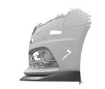LAME DE PARE CHOC AVANT AUDI A4 B8 S LINE OU S4 PHASE 1 CS STYLE "CUP" (07-2007/10-2011)
