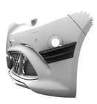 PERFORMANCE FLAPS DE PARE CHOC AVANT ALFA ROMEO GIULAI QUADRIFOGLIO "CUP" CS STYLE (2017+)