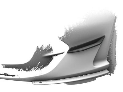 PERFORMANCE FLAPS DE PARE CHOC AVANT FERRARI 812 SUPERFAST "CUP" CS STYLE (2017+)