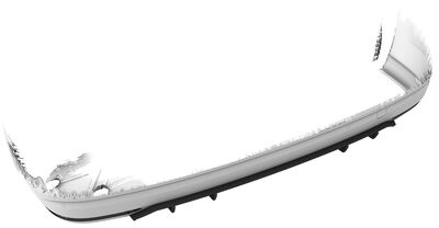 DIFFUSEUR ARRIERE (RAJOUT CENTRAL) VW T7 PHASE 1 CS STYLE (2021+)