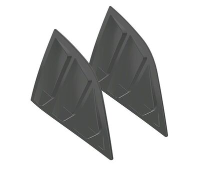 PRISES D'AIR DE VITRES ARRIERES TYPE "LOUVERS"  DODGE CHALLENGER"CUP" CS STYLE (2008/2022)