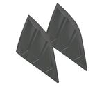 PRISES D'AIR DE VITRES ARRIERES TYPE "LOUVERS"  DODGE CHALLENGER"CUP" CS STYLE (2008/2022)