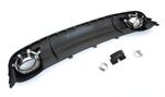 DIFFUSEUR DE PARE CHOC ARRIERE EN ABS AVEC EMBOUTS D'ECHAPPEMENT LOOK RS4 POUR AUDI A4 B8/8K BERLINE PHASE 1 (Sauf Sline).DUAL LOOK RS4 (07-2007/10-2011)