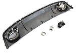 DIFFUSEUR DE PARE CHOC ARRIERE EN ABS AVEC EMBOUTS D'ECHAPPEMENT LOOK RS4 POUR AUDI A4 B8/8K2 FACELIFT BERLINE OU AVANT (Sauf Sline).DUAL TYPE RS4 (2011/2015)