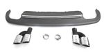 DIFFUSEUR DE PARE CHOC ARRIERE POUR AUDI A5 COUPE OU SPORTBACK PHASE 2 ( SAUF S LINE S5 ET RS5 ) QUAD LOOK S5 (08-2011/02-2015)