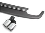 DIFFUSEUR DE PARE CHOC ARRIERE POUR AUDI A5 COUPE OU SPORTBACK PHASE 2 ( SAUF S LINE S5 ET RS5 ) QUAD LOOK S5 (08-2011/02-2015)